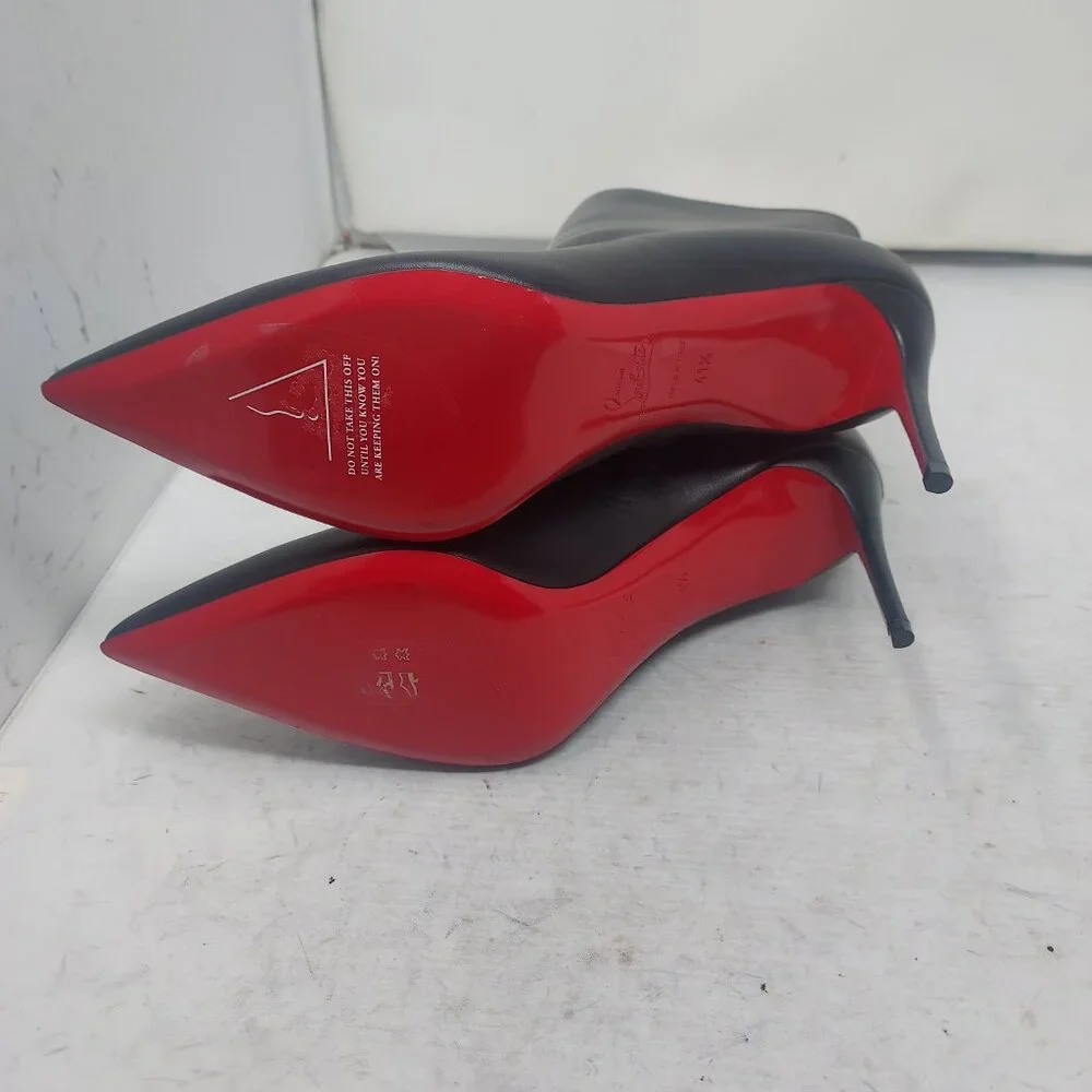 CHRISTIAN LOUBOUTIN Black So Kate Ankle Heel Boot - Picture 2 of 13